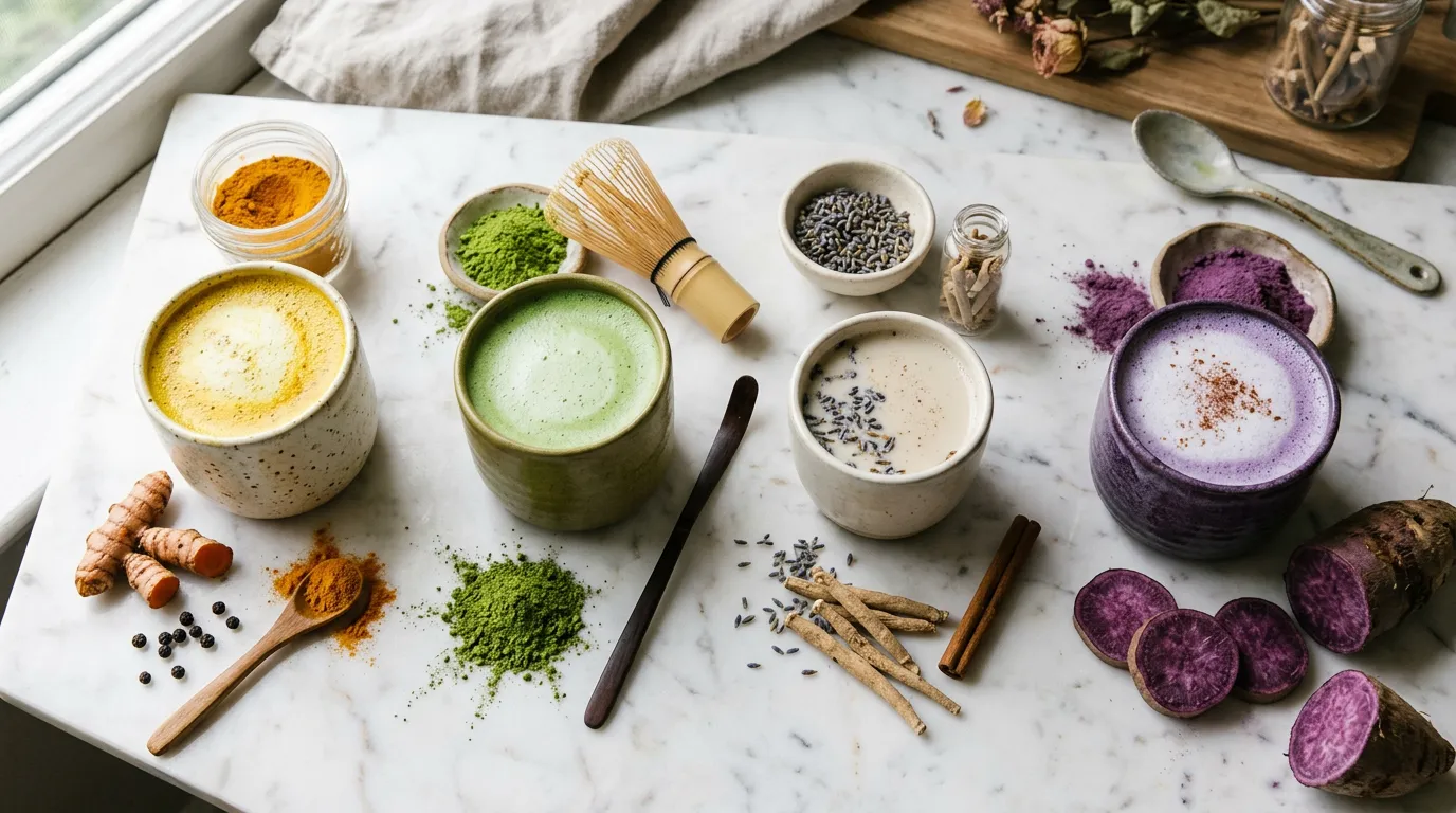 adaptogenic lattes health benefits