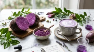 ube latte gut health